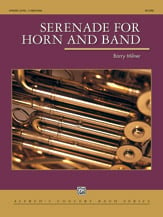 Serenade for Horn and Band band score cover Thumbnail